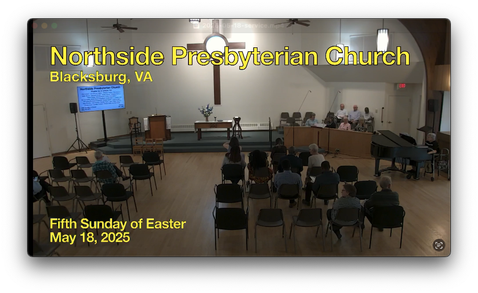screen shot of video