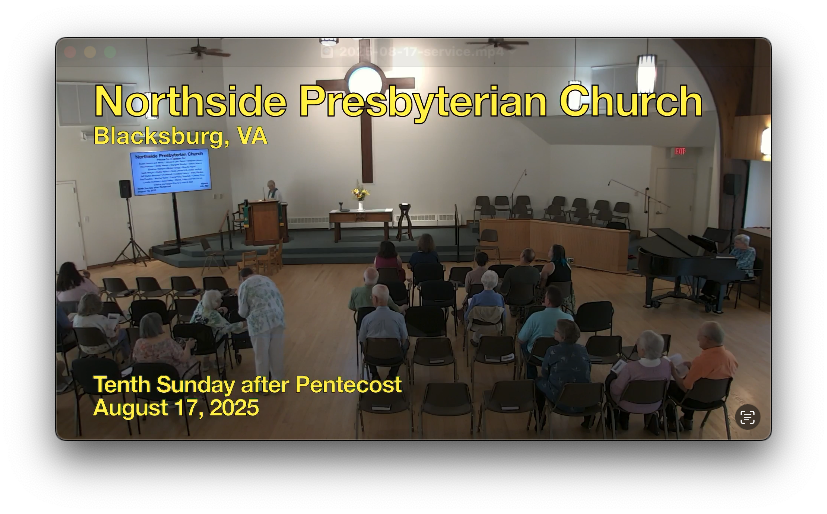 screen shot of video