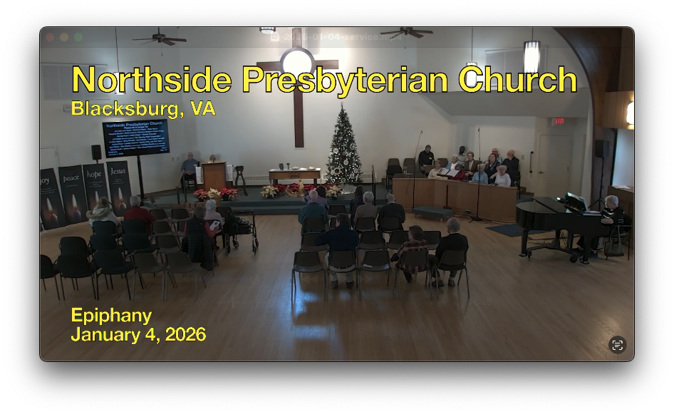 screen shot of video